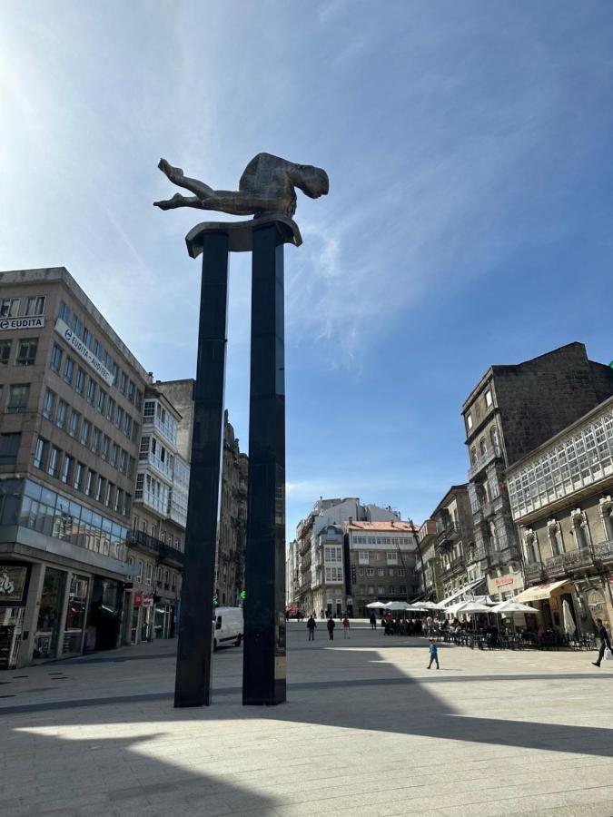 Apartamento Vigo Centro Puerta Del Sol Eksteriør bilde